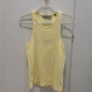 Essentials Yellow Kids Tank Top